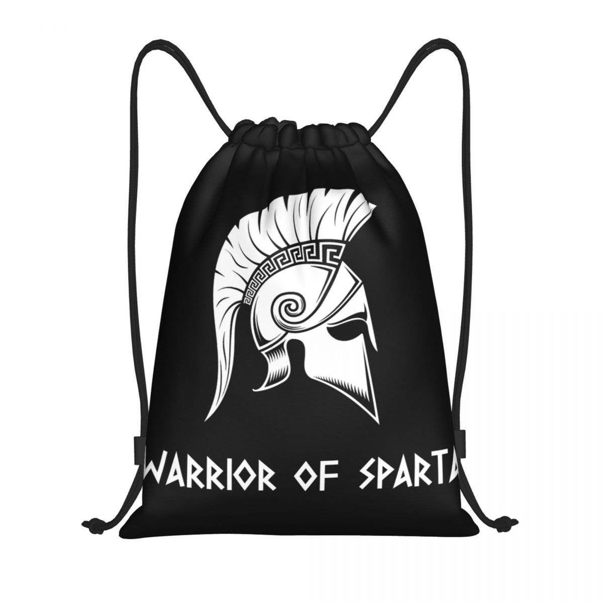 Luxury Yoga Bags - Custom Warrior Of Sparta Drawstring Bag