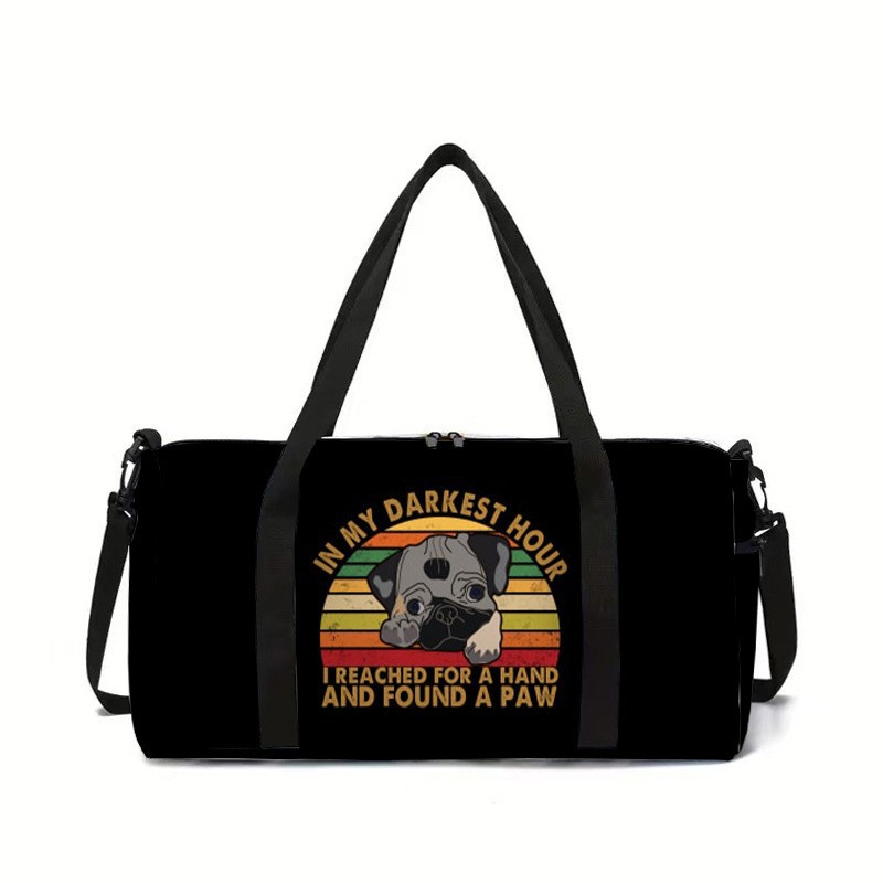 Luxury Novelty Cool pug Dog 3D - Luxury Yoga Bags 리뷰 및 가격