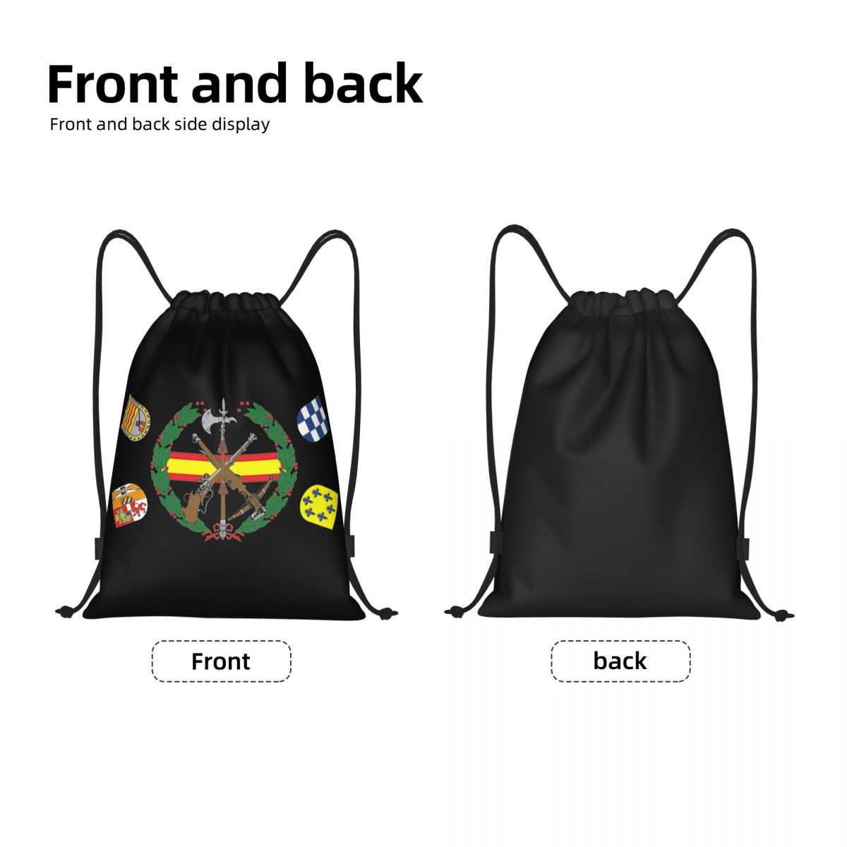 Custom Spanish Legion Drawstri - Luxury Yoga Bags 리뷰 및 가격