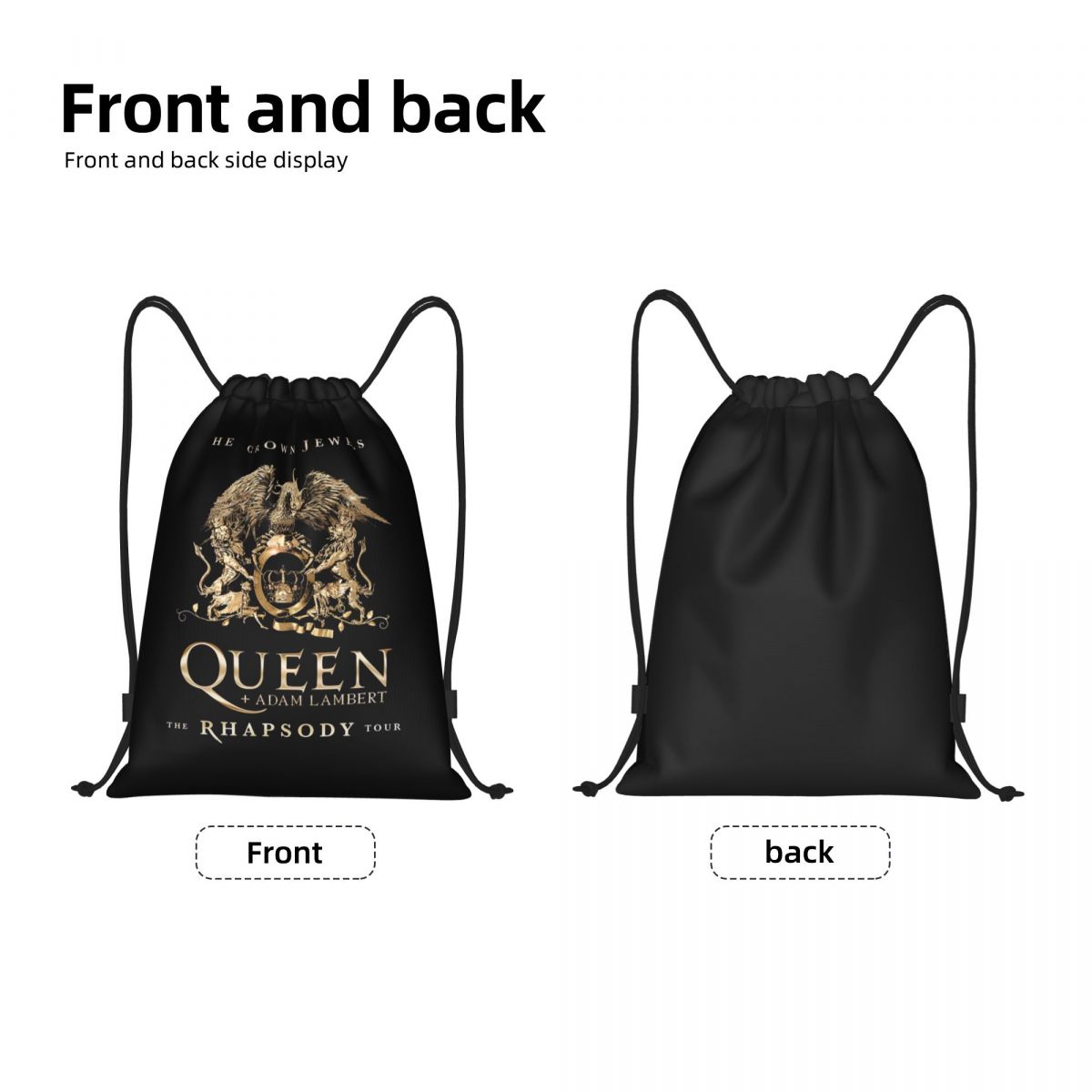 Custom Freddie Mercury Crown D - Luxury Yoga Bags 리뷰 및 가격