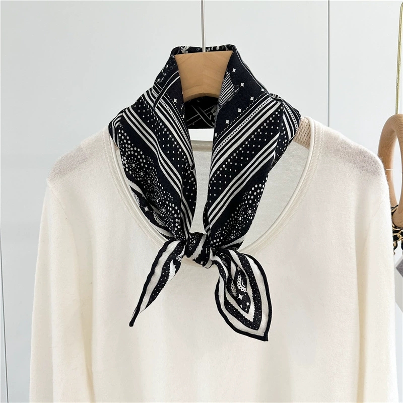 Black Soft Scarf Luxury Silk W - Luxury Bags Hong Kong 리뷰 및 가격