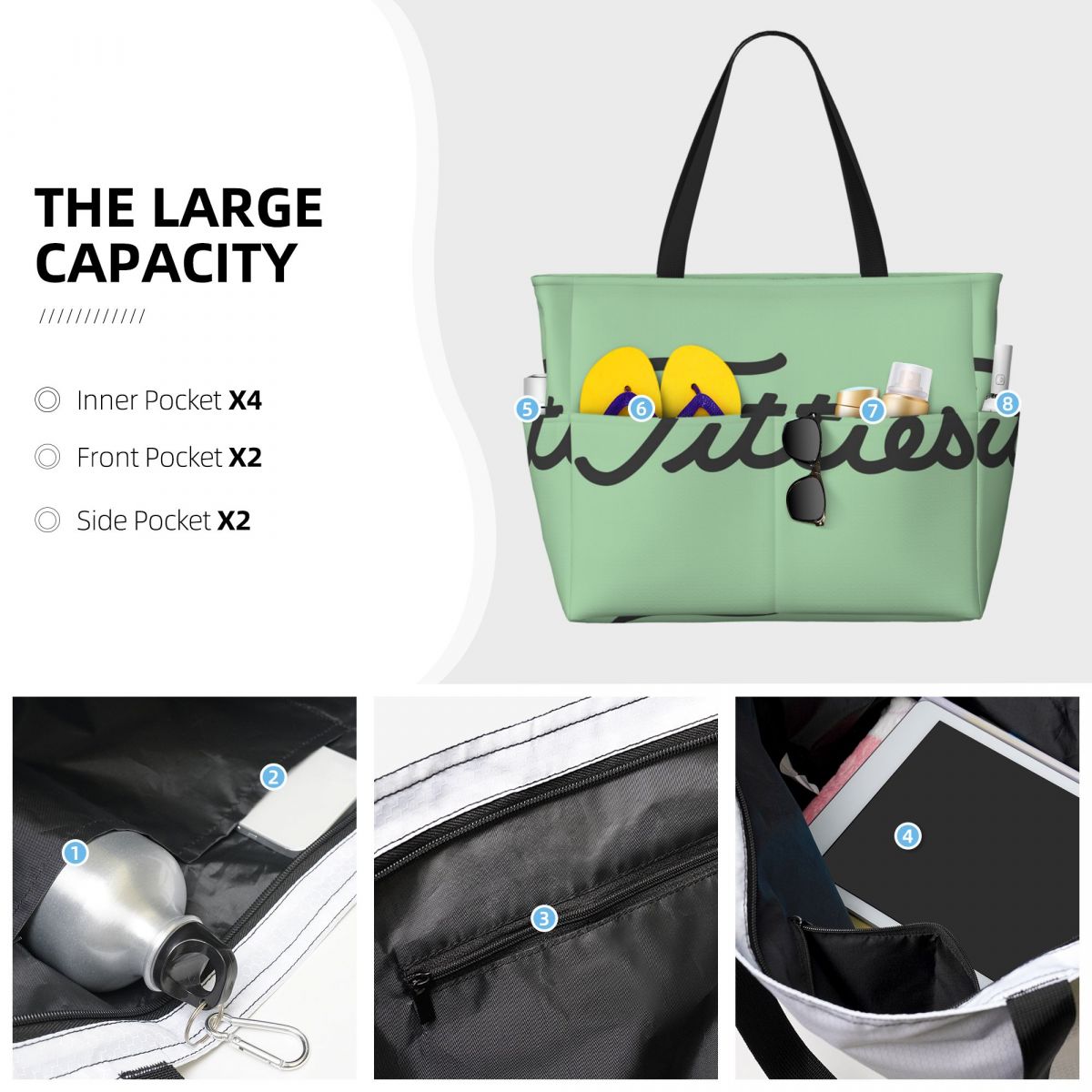 Titties Golf Ball Beach Tote B - Luxury Yoga Bags 리뷰 및 가격