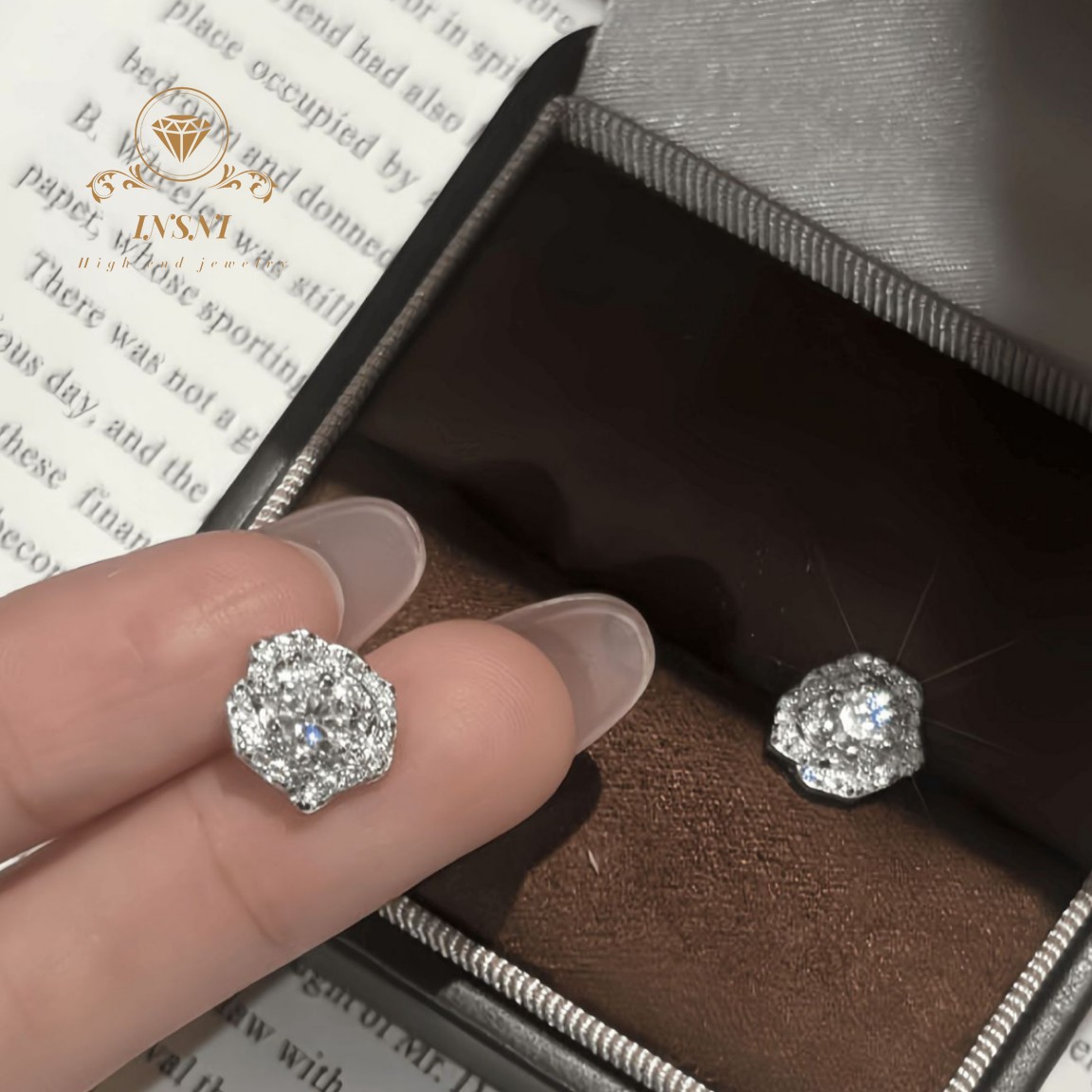 Square Bag 1 Carat Moissanite  - Luxury Bags Affordable 리뷰 및 가격