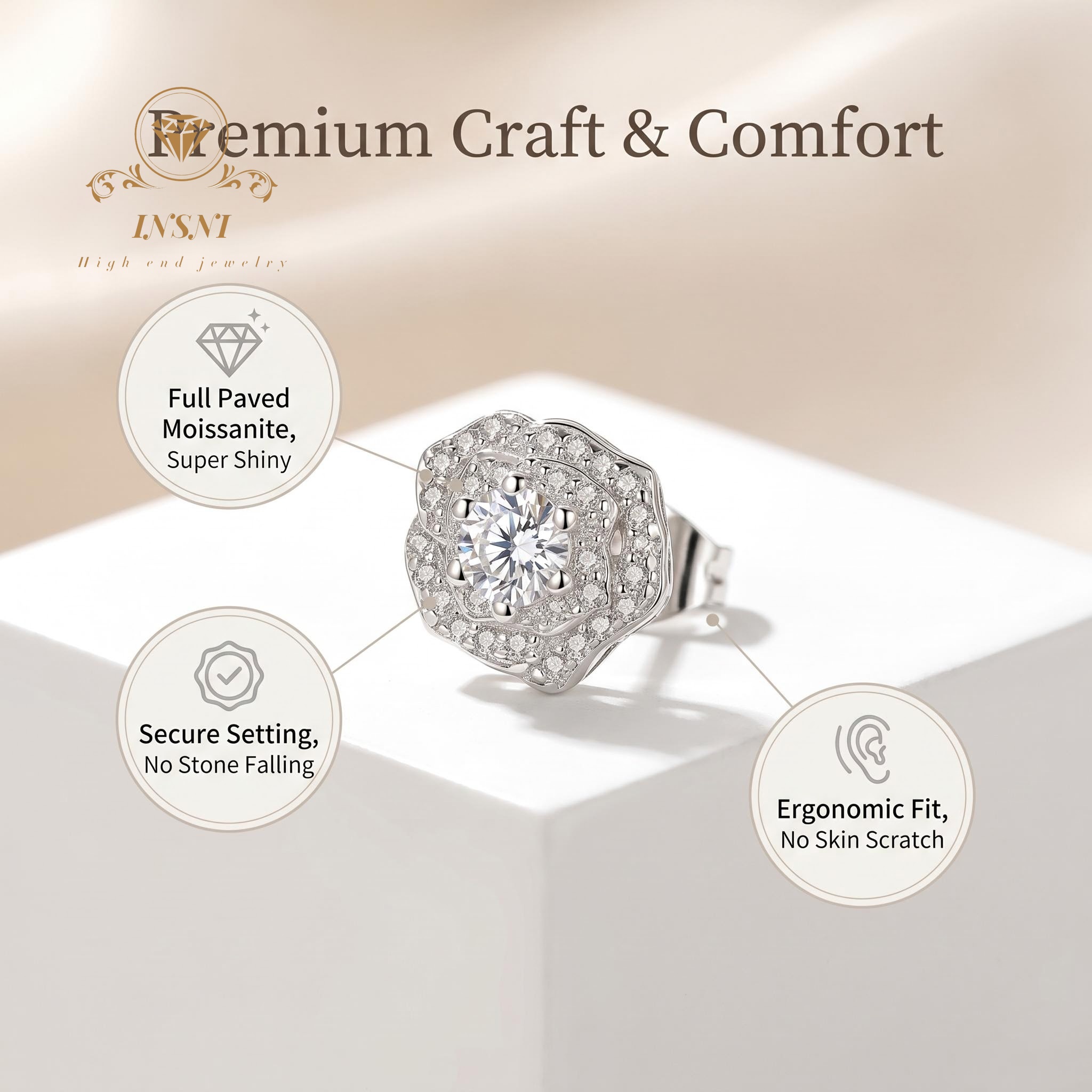 Square Bag 1 Carat Moissanite  - Luxury Bags Affordable 리뷰 및 가격