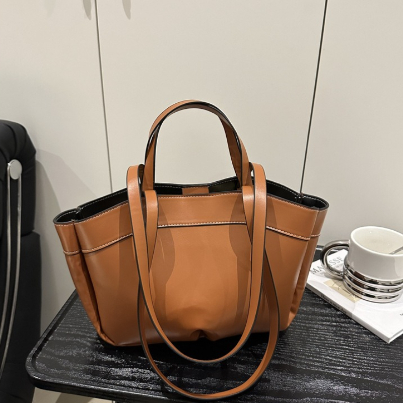 Minimalist Sleek Leather 2-in- - Luxury Bags Medium Size 리뷰 및 가격