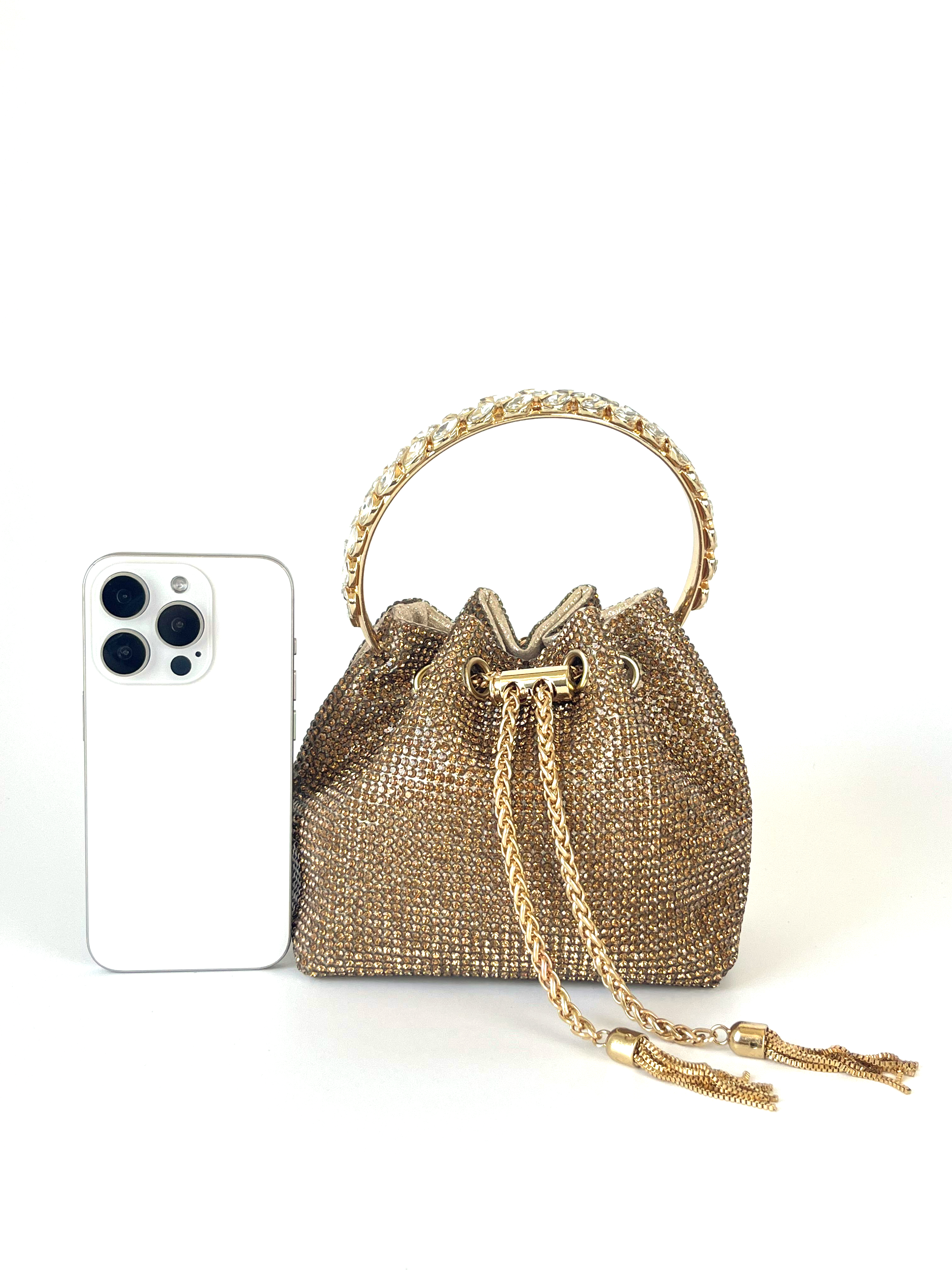 Dinner bag Handle Shining Rhin - Luxury Bags Medium Size 리뷰 및 가격
